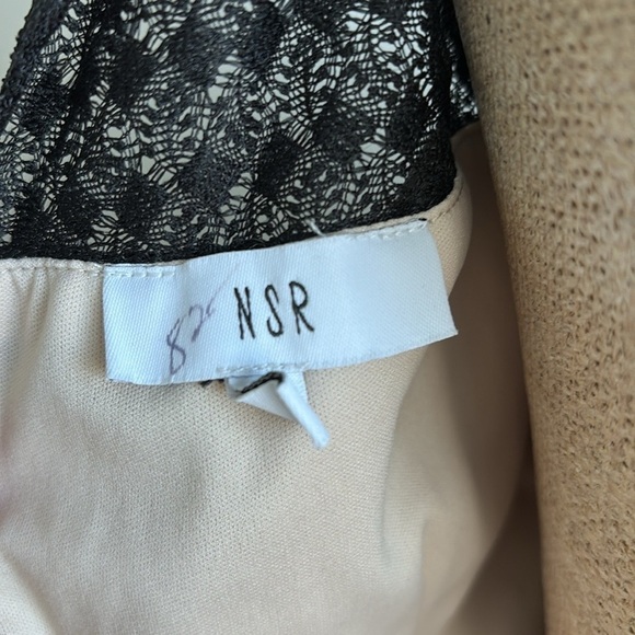 NSR Halter Crochet Midi Dress Size SMALL - Picture 8 of 8